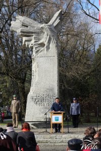 Przemówienie burmistrza Tomasza Bujoka